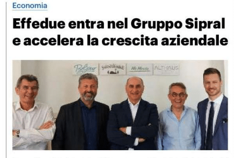 Effedue entra nel Gruppo Sipral