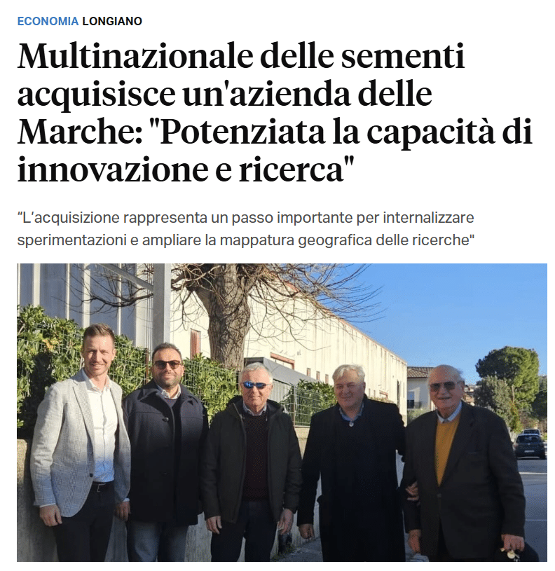 Suba Seeds acquisisce Vivosem